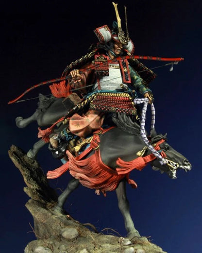 1/20 Scale 90mm Die-Cast Resin Figure Model Kit — Ancient Warrior General DIY Miniature, Unassembled & Unpainted