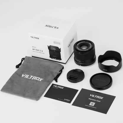 Viltrox 35mm F1.7 Air Autofocus Lens - APS-C Prime Lens for Fuji X, Nikon Z & Sony E Mount Cameras