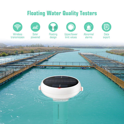 Tuya ZigBee 7 in 1 Chlorine Meter – PH, ORP, TDS, Salinity, Temp, and CL Test for Swimming Pool Water