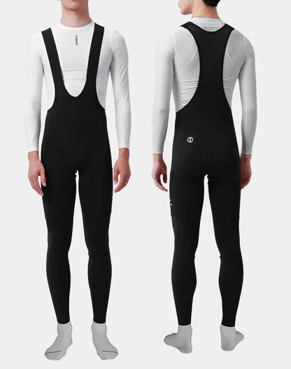 INBIKE Winter Cycling Bib Pants – Thermal Fleece 3D Padded MTB Bib Tights for Men, Cold Weather Cycling Clothing