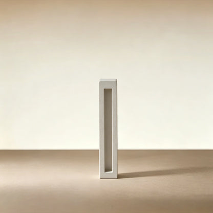 Mezuzah Case Silicone Mold - Door Scroll Holder Casting Mold for Concrete, Cement, and Plaster Crafts
