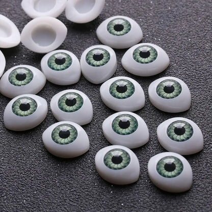 20pcs Plastic Safety Eyes for Dolls & Toys – Funny Simulation Eyes for Puppets, Animals, and Dinosaur Craft Making