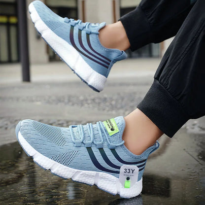 2024 Men's Breathable Sneakers – Comfortable Casual Running & Tennis Shoes for Summer