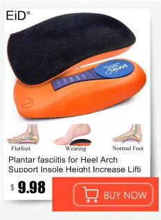EiD Magnetic Therapy Foot Insoles – Soft Acupressure Sports Cushion for Men & Women