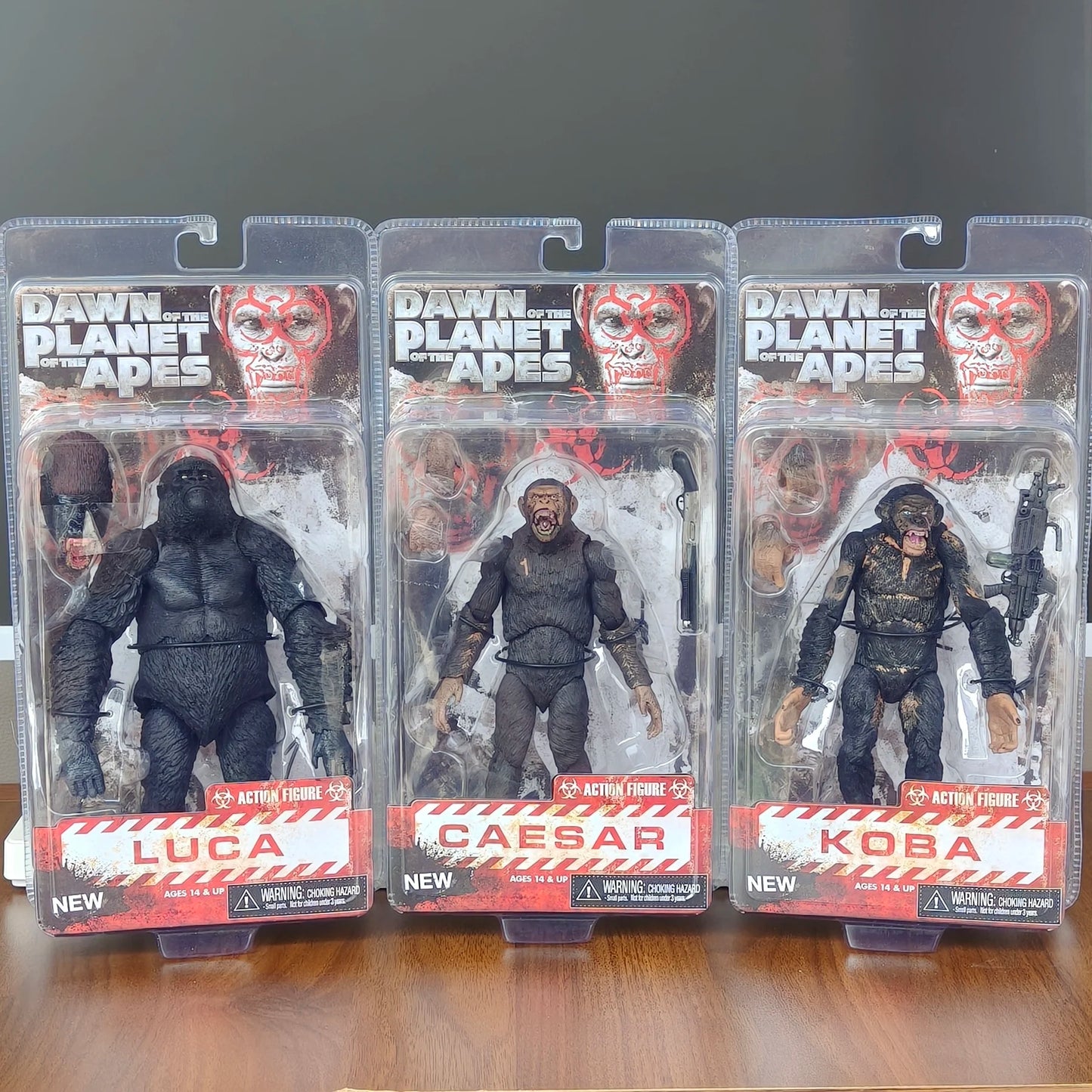 Caesar Koba Luca Apes PVC Figure — Movie Character Collectible Toy Model