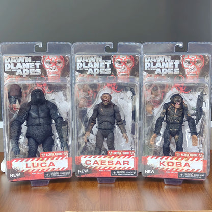 Caesar Koba Luca Apes PVC Figure — Movie Character Collectible Toy Model