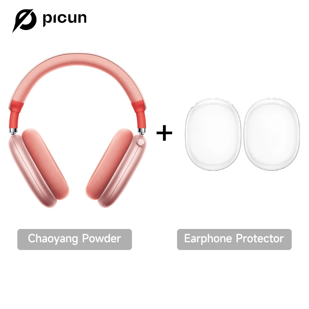 Picun F8 Pro ANC Wireless Headphones - 3D Spatial Audio Bluetooth Headset with HD Mic & Low Latency App Support