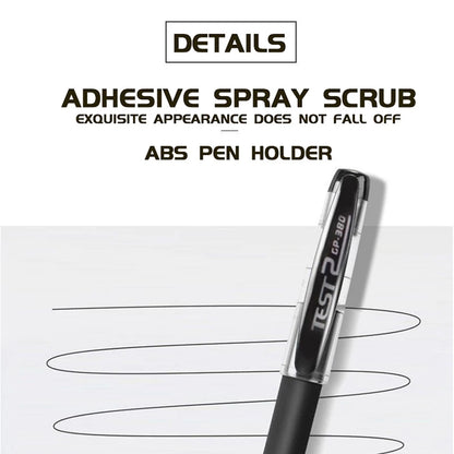 Frosted Gel Pen Set: Black Carbon Signature Pen for Students & Offices - Red and Blue Ink, Examination Special
