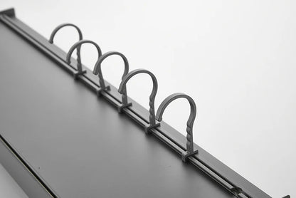Wall-Mounted Kitchen Spice Rack Organizer with Hanging Hooks – Kitchen Storage Shelf for Condiments