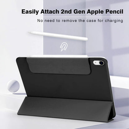Magnetic Trifold Stand Case for iPad Pro & Air – Slim Fit for iPad Pro 12.9, Air 5/6, M4/M2 (2024 & 10th Gen)