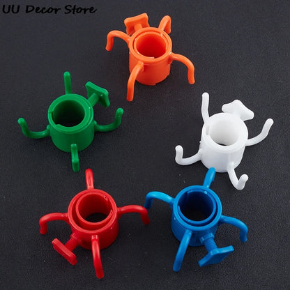 Beach Umbrella Hanging Hook - 4-Prongs Plastic Hook for Towels, Hats, Clothes, Camera, Sunglasses, Bags - Durable
