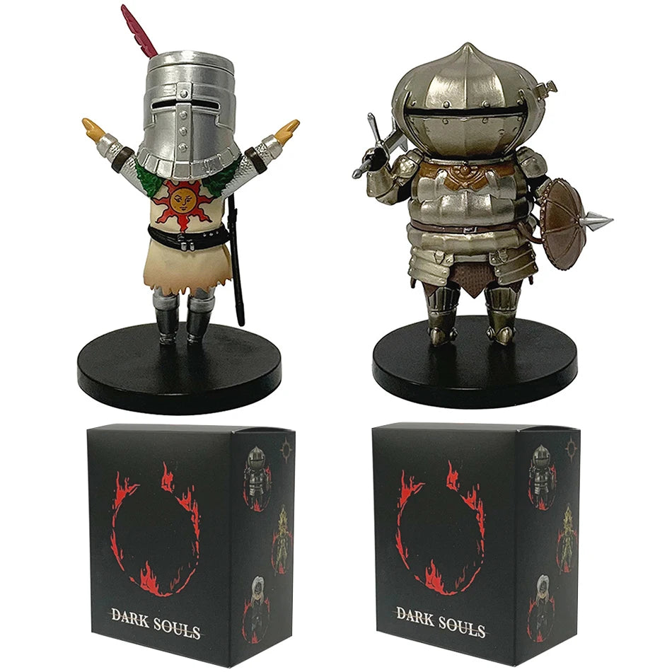 Q-Version Dark Souls Anime Action Figure – Solaire, Artorias, Ornstein & Fire Keeper Doll, Collectible Toy for Boys & Gifts
