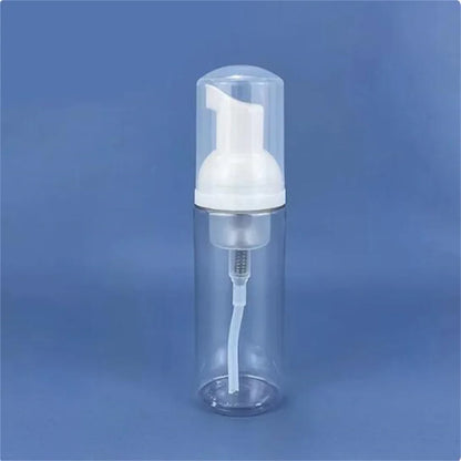 12pcs Portable Foaming Pump Bottles – 30/60ML Refillable Clear Dispenser for Lotion, Shampoo & Soap