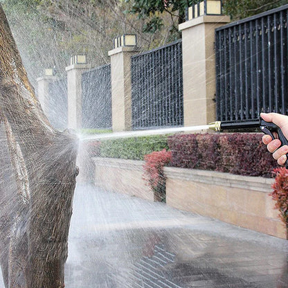 High-Pressure Water Hose Nozzle - Car Wash & Garden Sprinkler Gun with Quick Connector and Foam Jug Attachment