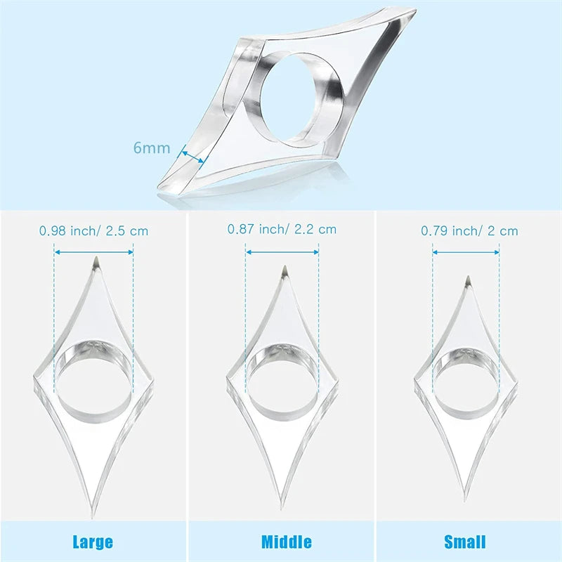 Multi-Function Acrylic Thumb Book Holder – Convenient Page Support & Bookmark for School & Office