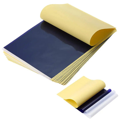 Cridoz Tattoo Transfer Paper – 10 Sheets A4 Stencil Paper (8.25" x 11.75") for Professional Tattooing