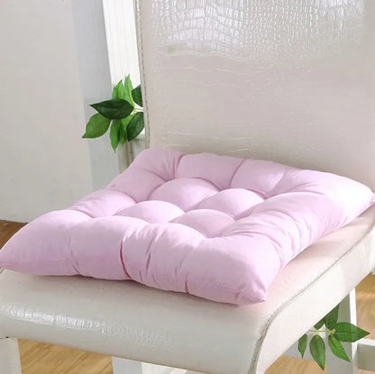 2pcs Thick Comfortable Chair Cushion - Non-Slip Seat Pad for Home Office & Dining Chairs