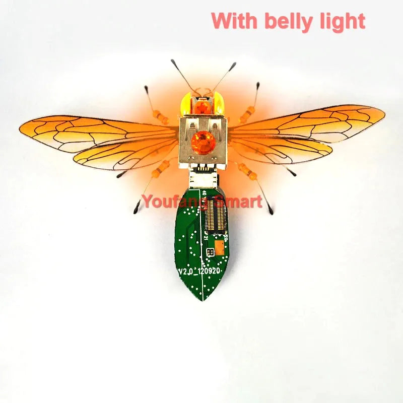 DIY Robotic Insect Kit - STEAM Science Electronic Animal Building Toy