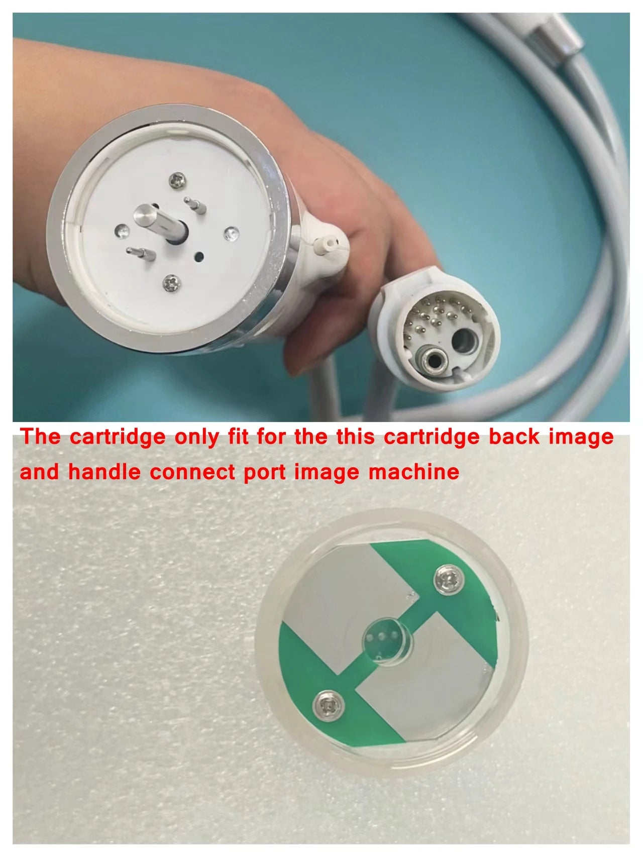 Disposable Fractional RF Cartridge – Gold Plated 10/25/64 Pins Nano Accessory for Anti-Stretch Marks Massage Treatment
