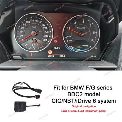 BMW Speed Limit Info Module — SLI Emulator Dashboard Display for F/G Series with NBT CIC ID7