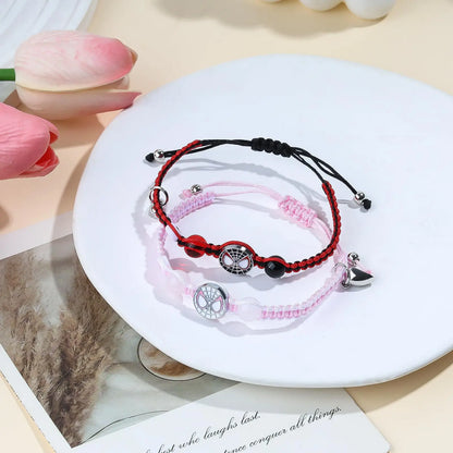 Spider Couple Bracelet - Adjustable Matching Jewelry for Valentine's Day, Everyday Wear and Romantic Gifts