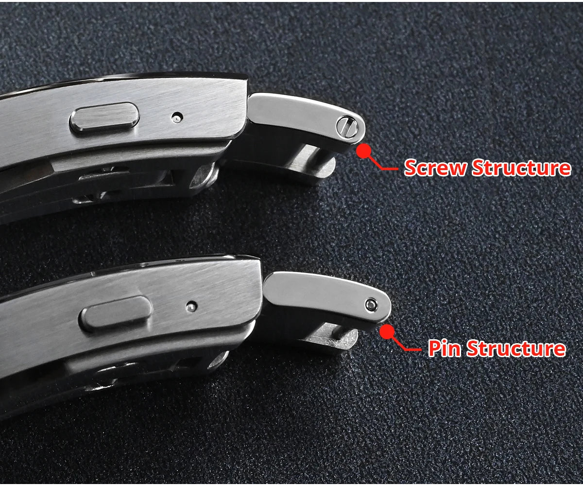San Martin Fly Adjustable Clasp — 16mm Watch Bracelet Buckle Folding Clasp (Non-Universal)