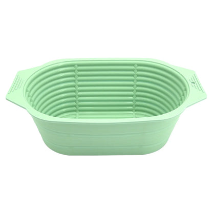 Collapsible Silicone Bread Proofing Basket – Non-Stick Fermentation Basket for Sourdough and Various Bread Baking