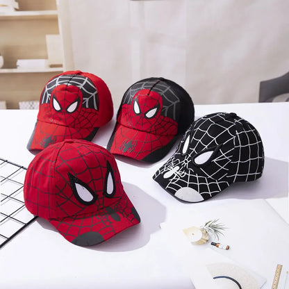 Spider-Man Kids Baseball Cap – Snapback Hip Hop Summer Sun Hat for Boys & Girls Ages 2–8, Outdoor & Beach Visor