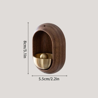 Wooden  Wind Chime Door Bell – Home & Room Decor, Front Door Reminder Bell