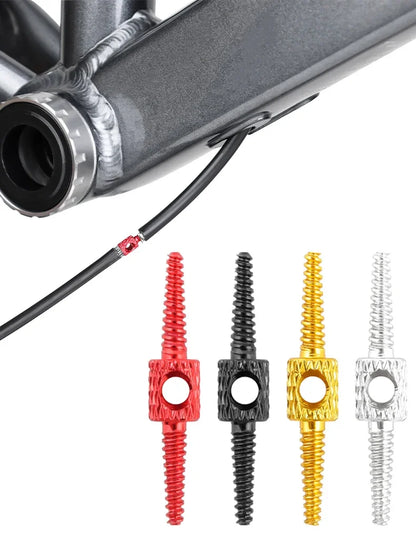 1–20pcs Bike Internal Cable Routing Tool – Red Adapter for 4–5.5mm Brake, Shift Cable & Hydraulic Hose Repair