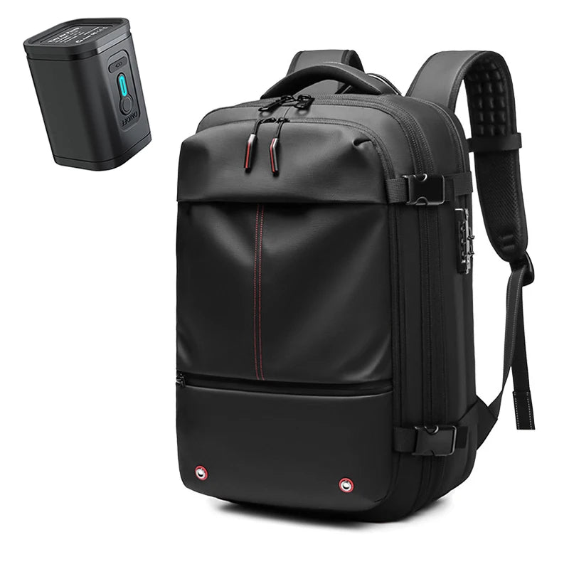 Men's Travel Backpack – Large Capacity 17-Inch Laptop Backpack, Business & Hiking Expandable School Bag