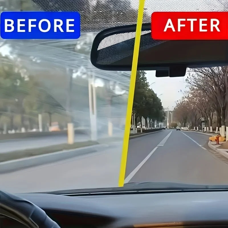 Nano Glass Rain Repellent Spray - Anti-Fog Windshield & Glass Coating for Cars and Helmets