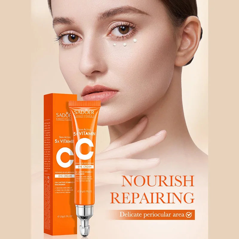 Fast-Acting Eye Cream Gel — Anti-Wrinkle, Firming, Dark Circle & Eye Bag Removal, Anti-Puffiness Brightening Eye Care