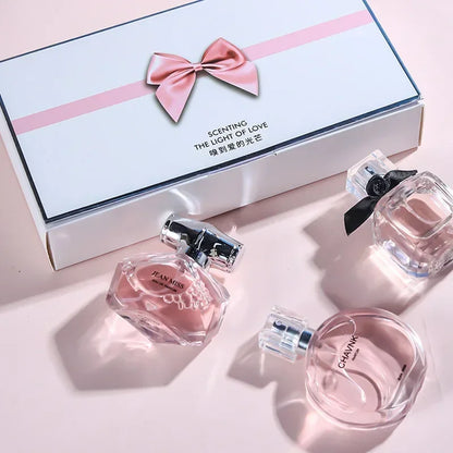 90ml (3x30ml) Women’s Eau De Parfum Gift Set — Fresh Floral Fruity Chypre Scent, Long-Lasting Perfume Spray