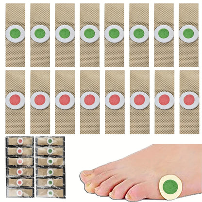 12-Piece Foot Corn and Callus Removal Pads - Clavus Corn Plasters for Foot Care and Protection