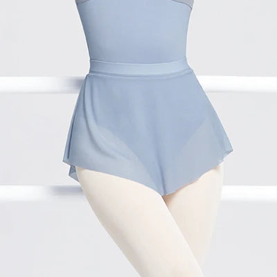 Women's Ballet Dance Skirt - Side Split Soft Mesh Elastic Tutu Wrap Skirt