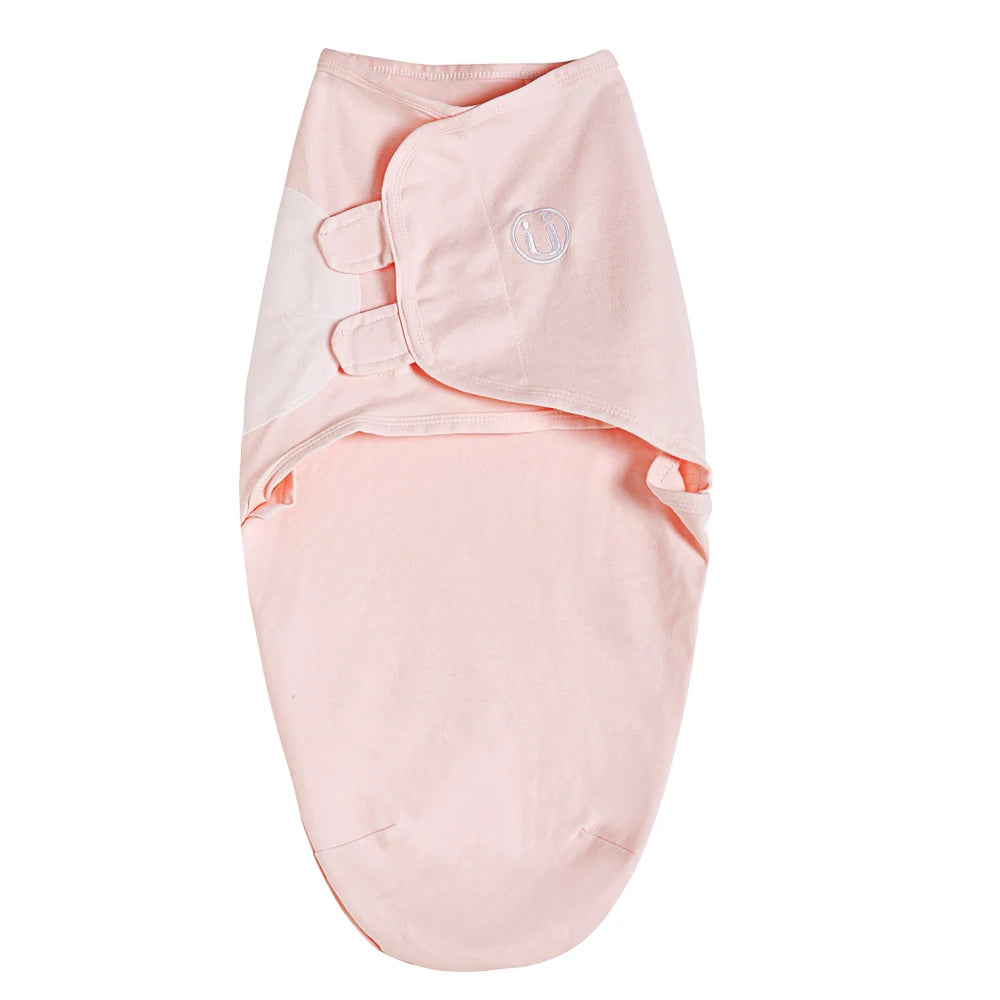 100% Cotton Newborn Swaddle Sleep Sack – Thick Infant Baby Wrap Cocoon Diaper Bag (INSULAR Summer)