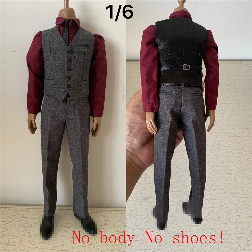 1/6 Scale Male Business Suit – Western-Style Formal Outfit for 12" Action Figure Dolls