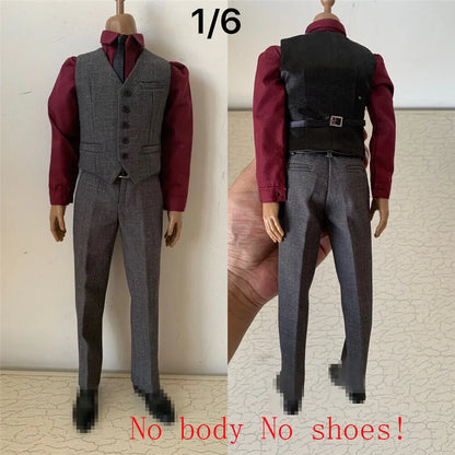 1/6 Scale Male Business Suit – Western-Style Formal Outfit for 12" Action Figure Dolls