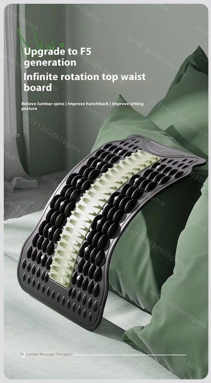 12-Magnet Lumbar Back Stretcher – Vertebrae Relaxer for Humpback Correction, Pain Relief, and Posture Shaping