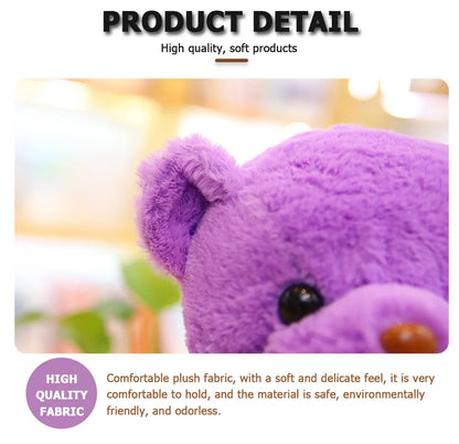Cute Teddy Bear Plush Toy — Soft Stuffed Animal, Kawaii Cat & Baby Sleeping Plush for Kids, Girls, Home Decor & Gift