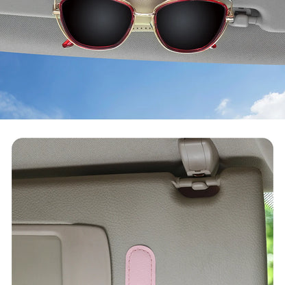 Car Visor Organizer – Multi-Pocket Pouch Bag for Cards, Glasses & Storage, Scratch-Resistant Auto Visor Holder for Car Interior