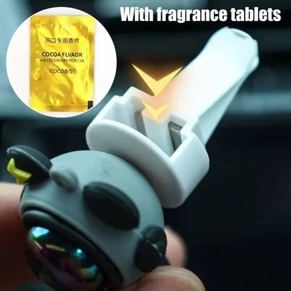 Cartoon Astronaut Car Air Outlet Perfume Clip – Aromatherapy Air Freshener for Car Interior