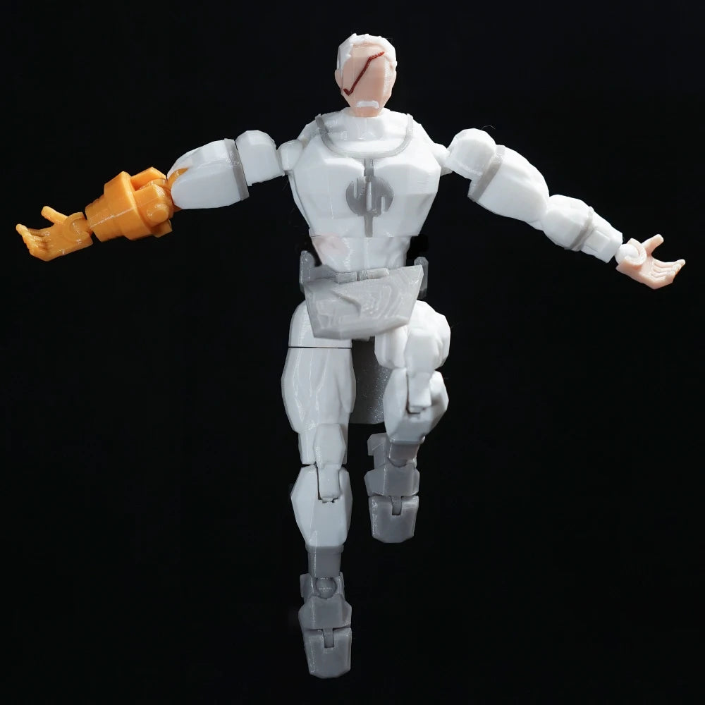 3D Printed Invincible Anime Action Figures – Multi-Jointed Superhero Model Toys & Gifts