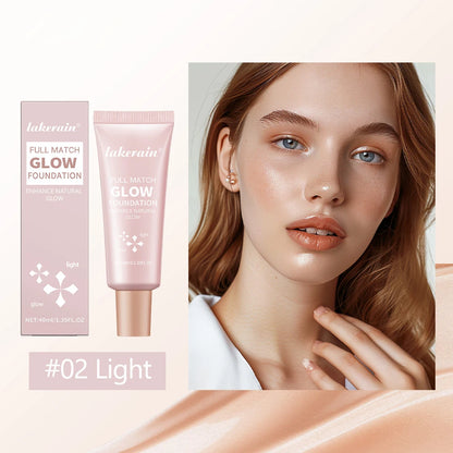 Glow Foundation Illuminator - Lightweight Moisturizing Glotion Natural Radiance Enhancer Multi-Purpose Highlighter Base