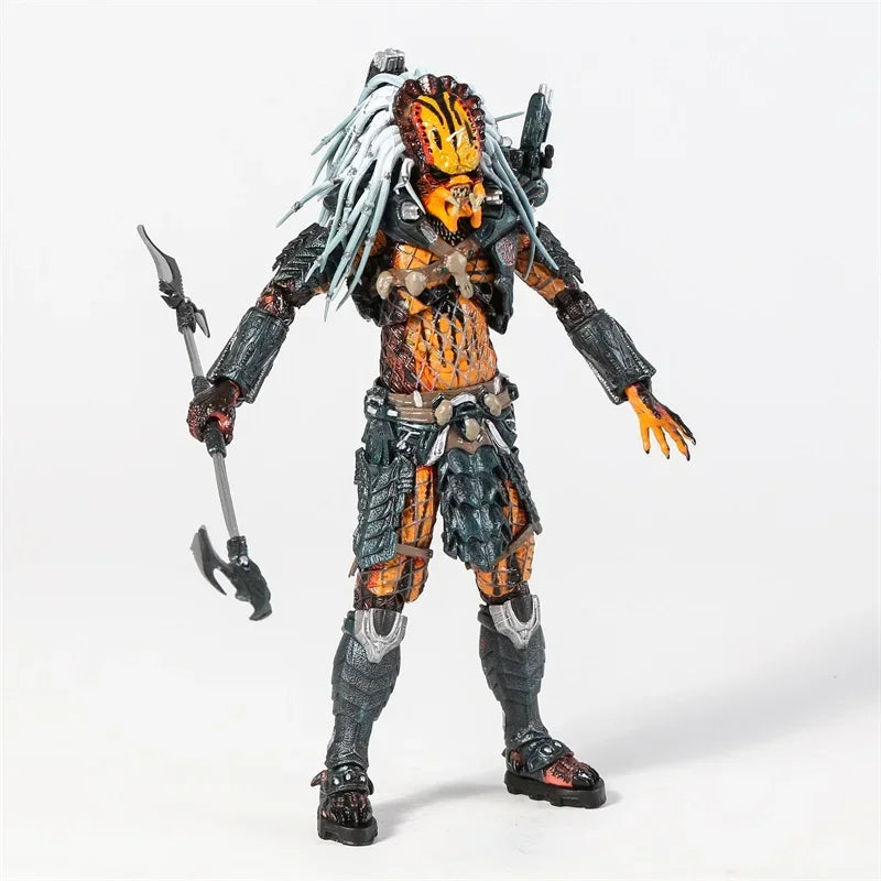 NECA Predator Clan Leader 7-Inch Action Figure with Accessories – Collectible Model Toy