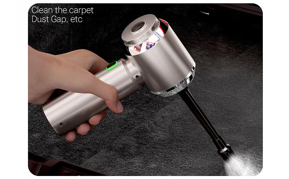 SZUK C012MAX Car Vacuum Cleaner – Strong Suction Wireless Portable Handheld Blower for Home and Car Cleaning