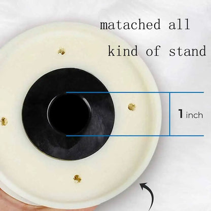 21-23 Inch Mannequin Head with Wig Stand – Canvas Head for Wig Making & Display