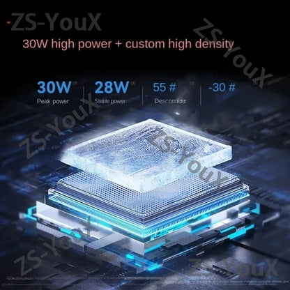 Semiconductor Phone Cooler - Silent Water-Cooled Mobile Cooling Stand