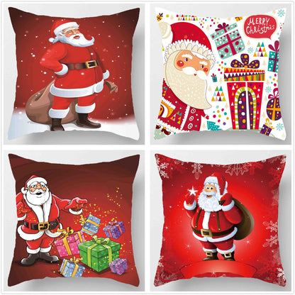 Christmas Pillowcase Set 45x45cm – Festive Cushion Covers for Home Décor & Holiday Gifts